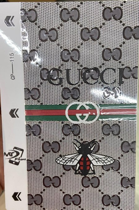 Glossy back sticker 16